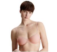 32B Calvin Klein Sheer Marquisette Demi Bra Lightly Lined Lingerie 000QF6068E