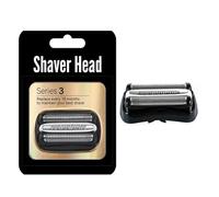 32B Replacement Foil Heads ，Compatible for Braun， Series 3 Shaver 3000s,3010s,3020s,3030s,3040s,3050cc,3070cc,3080s,3090cc,320,330,340,350cc(ONE (32B))