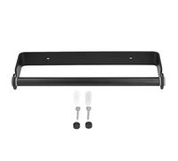 32cm Toilet Paper Holder Wall Mounted Toilet Tissue Roll Holders for Bathroom Kitchen Matte Black