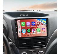 [32EQ & DSP] 4+64G Android 15 Radio for Subaru Forester Impreza WRX STI 2008-2012, 9 Inch Touch Screen Car Stereo with Carplay Android Auto Bluetooth5.0 1280*720 Resolution WiFi