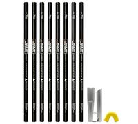 32ft 9.6m Gutter Vacuum Pole Kit | Long Reach Drain Cleaning System Set | Lightweight 100% Carbon Fibre 315g Per Pole