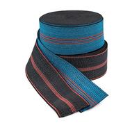 32ft Premium Heavy-Duty Elastic Webbing Straps for Sofa and Chair Repair, Durable Stretchy Upholstery Roll with High-Tensile Strength and Reinforced Edges (Value Twin Pack)