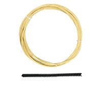 32ft Upholstery Stay Wire for Sofa Furniture Springs, 9 Gauge with 40 Clips (13ft Wire +40 Clips)