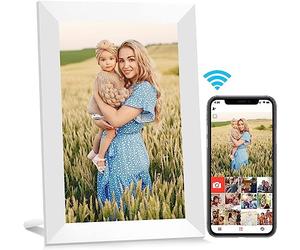 32GB 10.1 Inch WiFi Digital Picture Frame,1280x800 IPS Touch Screen Smart Photo Frame,Auto-Rotate Electronic Photo Frame Share Picture Videos Anywhere
