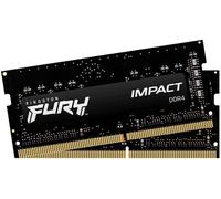 32GB (16GB x2) Kingston FURY Impact KF432S20IBK2/32 DDR4 3200MT/s Memory SODIMM