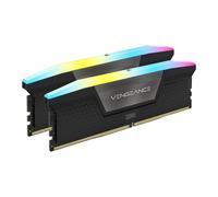 32GB (2x16GB) Corsair DDR5 Vengeance RGB Black, PC5-49600 (6200), Non-ECC Unbuff