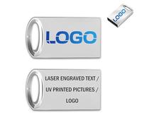 32GB/64GB/128GB USB Stick - Personalised USB Stick,Custom Usb Flash Drives - Laser Engraved Text/Name, Uv Printed Photo/Logo, Usb Flash Drive, Fast Reading & High Compatibility (Style E, 64, GB)