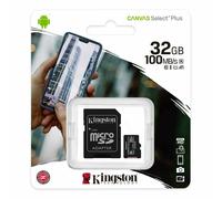Kingston Technology SDC10G2/32GB 32 GB UHS Class 1/Class10 microSDHCUHS-I Flash Memory Card (Included microSDHC to SD Adapter), Black