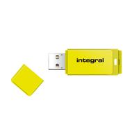 32GB Neon Yellow USB 2.0 Flash Drive