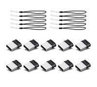 32GB Small USB Drive K&ZZ 10 Pack 32 GB Mini Flash Drive with Lanyard 32G Low Profile USB Flash Drives Micro Thumb Drive for PC Laptop (32GB, Black)