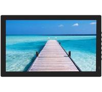 32in Electronic Album Staircase Advertising Machine Video Playback Digital Photo Frame Wall-Mounted HD Advertising Display(Black,27inches)
