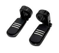 32mm 1-1/4" Motorcycle Foot Pegs Engine Guard Highway Footrest Compatible With Various Touring Bikes Including Models Similar To Sportster 883 Road King Street(black)