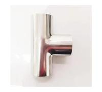 32mm 1.25" Pipe OD Butt Welding Tee 3 Way SUS 304 Stainless Steel Fitting Spliter Homebrew Beer Wine