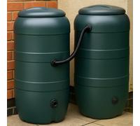 32mm, 1.25" Rainwater Tank Joining Kit With 2M Flexible Hose And Plastic Connectors - Ideal For Garden Filters, Barrels And Ponds