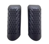 32MM/1.26" Universal Motorcycle Front Bumper Highway Crash Bar Protector Motorbike Engine Guard Rubber Cover for Harley FLHT FLHR FLHX FLTR FLHTCUTG FLHXXX