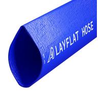 ap automotive 32mm Layflat Water Discharge Hose 10 Metres Blue