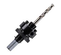 32mm - 250mm Arbor Hex Shank + HSS Pilot Drill For Bi-Metal Holesaws/Hole Saw Holder Adapter. 11mm Hexagon Shank