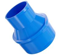 32mm > 28mm Car Heater Warm Air Ducting Pipe Outlet Joiner Blue Adaptor Connector