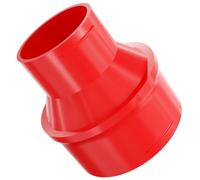 32mm > 28mm Car Heater Warm Air Ducting Pipe Outlet Joiner Red Adaptor Connector
