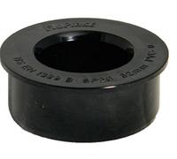 32mm (36mm) Black Solvent Soil Pipe Boss Boss Adaptor