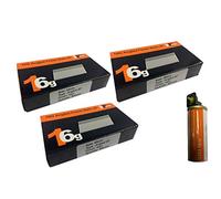 32mm + 38mm + 45mm 16g Angled Nails, 3 x 500 Pack + 1 x Fuel Cell for Paslode