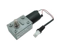 32MM 7-Type 370 Turbo Worm Metal Gear electronic starter DC 6V-12V 14RPM Slow Speed Large Torque Reduction electronic starter DIY Turntable Toy CZAOINCU