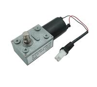 32MM 7-Type 370 Turbo Worm Metal Gear electronic starter DC 6V-12V 14RPM Slow Speed Large Torque Reduction electronic starter DIY Turntable Toy EFDSVUHE