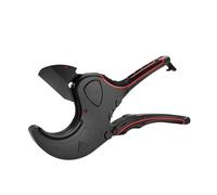 32mm-75mm Hand Tools Pipe Cutter Pipe Scissors SK5 Material with Treatment Ratchet PVC/PU/PP/PE Hose Pipe Cutter Scissors Tools Safe Efficient(A 75mm)