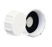 32mm Blanking Cap with Washer for Sink Waste Pipe | Universal 1.25 Inch Appliance Trap Plug for Washing Machine Dishwasher Drain Pipe Stopper (Pack of 2)