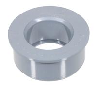32mm Boss Adaptor Solvent Soil Stack Waste Pipe Reducer Push Fit Seal Ring (Grey)