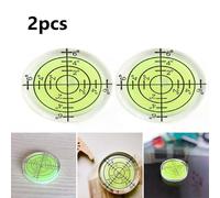 32mm Circular Level 2Pc Accuracy 20-30 Degrees | Precise internal radius, accurate readings, black line reduces for parallax, 32mm size, 2-piece set