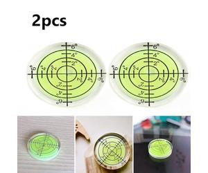 32mm Circular Level 2Pc Accuracy 20-30 Degrees | Precise internal radius, accurate readings, black line reduces for parallax, 32mm size, 2-piece set