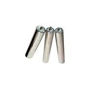 32mm Diameter Conveyor Roller - 3-Piece Stainless Steel Replacement Casters for Factories & Warehouses Heavy-Duty 950x1000x12mm (37.4x39.4x0.5 inches)