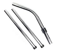 32mm Extension Tube Pack of 3 for Henry & Hetty Hoover | Chrome Rods for Numatic Vacuum Cleaners | Henry Hoover Pipe Replacement | Compatible Hetty Parts | Vacuum Spare Tubes Accessory Set.
