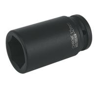 32mm Forged Deep Impact Socket - 3/4 Inch Sq Drive - Chromoly Wrench Socket