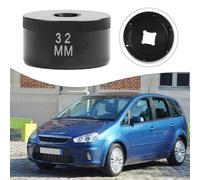 32Mm Fork Top Cap Socket Tool For FOX 36/38/40 Series Suspension Forks, Aluminum Alloy, 3/8inch Ratchet Drive, Compact Lightweight Mechanic Tool For Motorcycle Maintenance