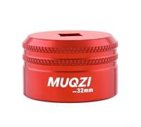 32mm Front Fork Removal Tool for Bicycle with Cycling Sleeve Wrench Lightweight Tool for Bike Maintenance (Red)