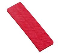 32mm Glazing Packers Floor Glass Shim Window Shim Spacers Flat Plastic Frame (Several Sizes Available) (1000, 6mm (Red))