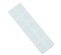 32mm Glazing Packers Floor Glass Shim Window Shim Spacers Flat Plastic Frame (Several Sizes Available) (10, 3mm (White))