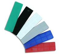 32mm Glazing Packers Floor Glass Shim Window Shim Spacers Flat Plastic Frame (Several Sizes Available) (500, Mixed Bag)
