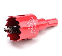 32mm Hole Saws Cutter, HSS Bi-Metal Drill Bit for Wood, Plastic, UPVC, Fiberglass and Plasterboard