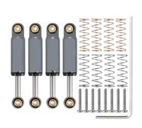 32mm Internal Spring Air Damper Shock Absorbers Compatible with 1/24 Scale RC Crawler Cars Compatible With SCX24 AXI90081 AXI00002 AXI00001 Models(4PCS Grey)