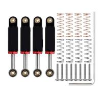 32mm Internal Spring Air Damper Shock Absorbers Compatible with 1/24 Scale RC Crawler Cars Compatible With SCX24 AXI90081 AXI00002 AXI00001 Models(4PCS Black)