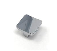 32mm Polished Chrome Square Knob for Kitchen Cabinets | Bedroom | Bathroom | Furniture | Cupboards