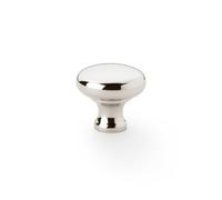 32mm Polished Nickel Mushroom Top Classic Round Knob Cupboard Drawer Cabinet Pull