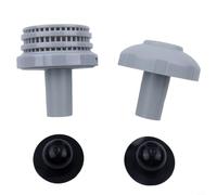 32mm Pool Inlet And Outlet Connector Set Compatible With For Intex Above Ground Pools Including For Easy Set And Metal Frame Models(Black)