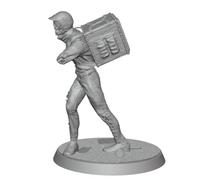 32mm Scale Undead Delivery Driver Zombie Miniature - Durable Resin - Post Apocalyptic Modern Horror Figure for DND - Fantasy TTRPGs - Wargaming