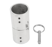 32mm Stainless Steel Boat Pipe Connector, Marine Grade Folding Rotating Coupling Tube - Rust Durable Build, Flexible Angle Adjustment for Yachts and Boats