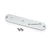 32mm Steel Control Plate Antirust Coating Perfect for Guitar Upgrades and Repairs Electric Replacement Part Set Bridge Switches Control Plate for Electric