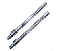 32mm Telescopic Vacuum Tube Extension Wand Compatible with S8 S6 S5 S4 S1 C1 C2 C3 H1 Series Vacuum Cleaner Adjustable Length Silver Replacement Part(2PACK)